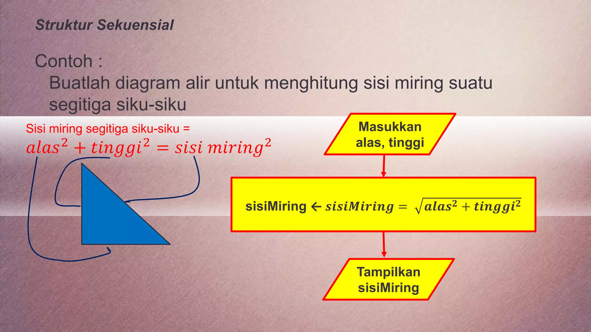Struktur dasar algoritma | PPTX