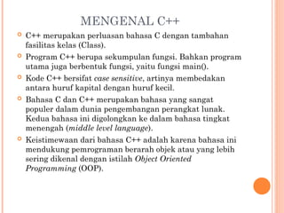 struktur dasar pemrograman bahasa C++.ppt