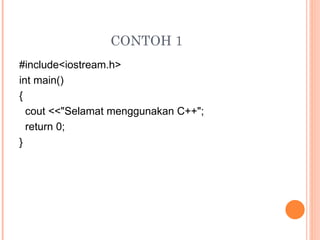 struktur dasar pemrograman bahasa C++.ppt