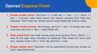Struktur Data - 8 Circular & Double-Ended Queue | PDF