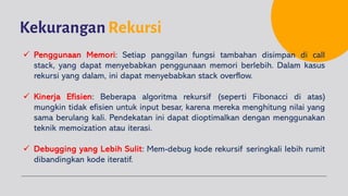 Struktur Data - 9 Rekursi | PDF