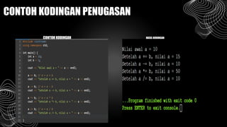 Struktur Data Operator-Operator C++.pptx