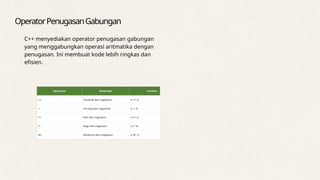 Struktur Data Operator-Operator dan Logika di C++.pptx