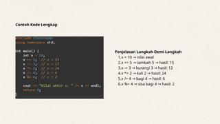 Struktur Data Operator-Operator dan Logika di C++.pptx