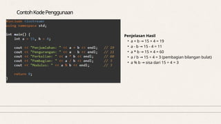 Struktur Data Operator-Operator dan Logika di C++.pptx