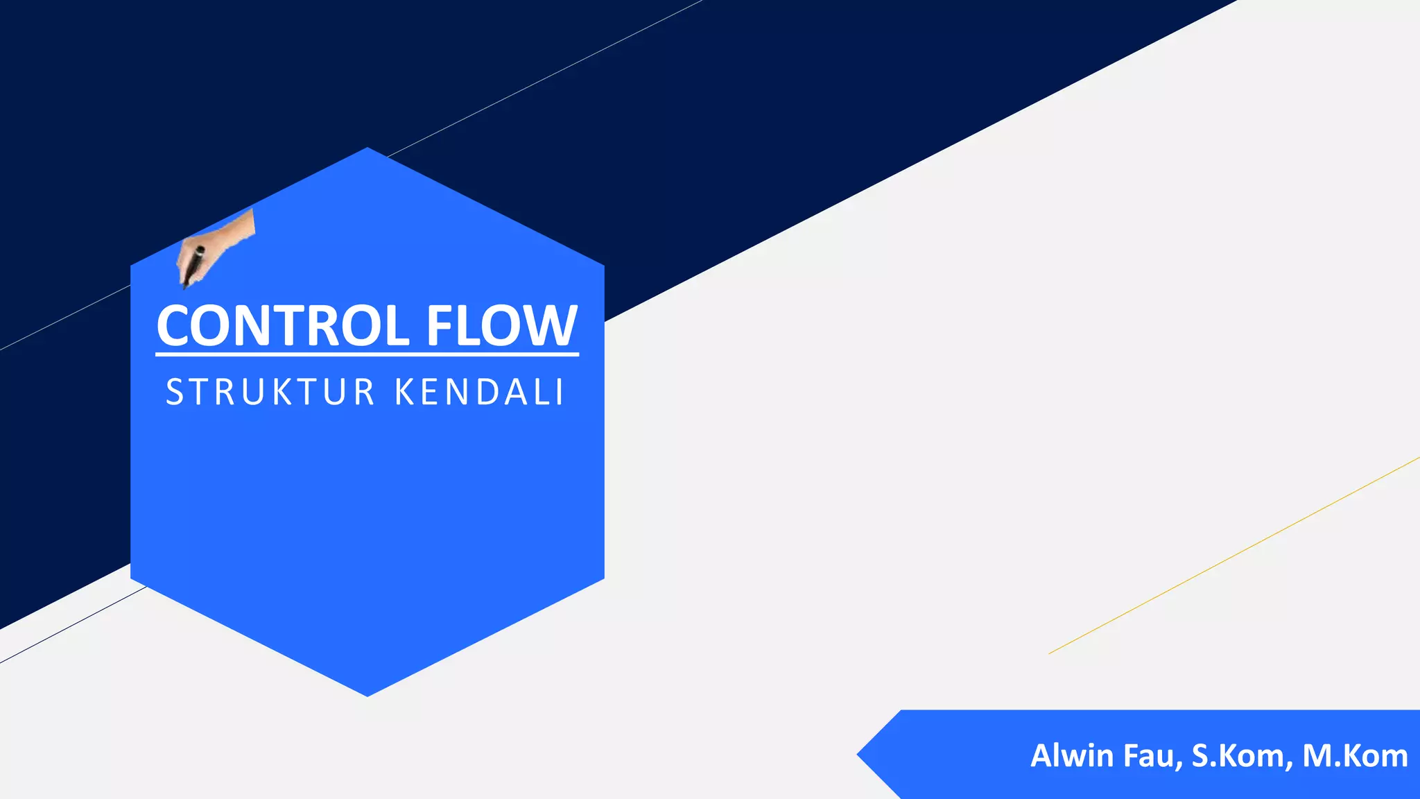 Struktur kendali (control flow) | PPT