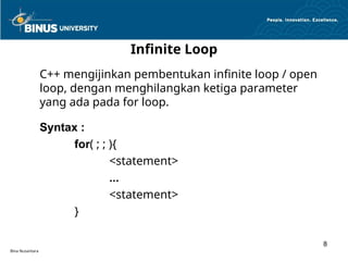 Struktur Kendali Pengulangan-T045414618-Pert-06.ppt
