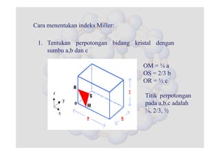 Struktur kristal [compatibility_mode] | PDF