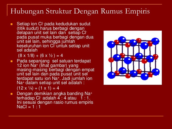 Struktur kristal ionik