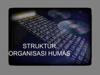 STRUKTUR
ORGANISASI HUMAS
 