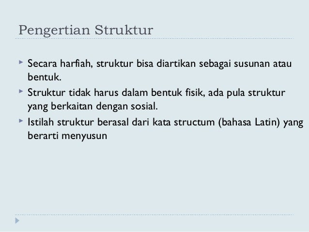 Struktur Sosial