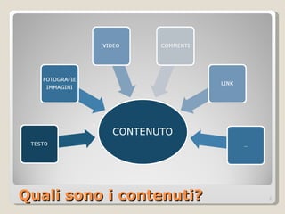 Quali sono i contenuti? 