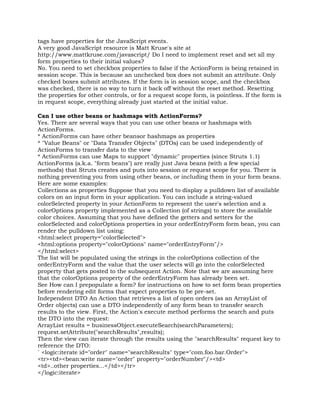 Struts Interview Questions