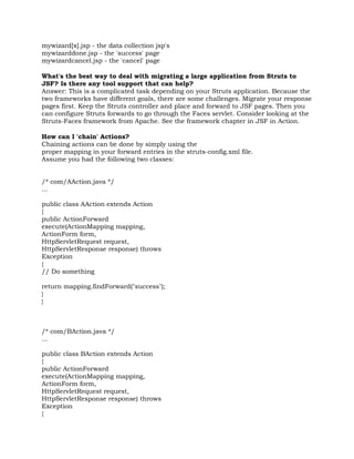 Struts Interview Questions