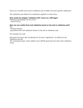 Struts Interview Questions