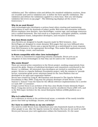 Struts Interview Questions