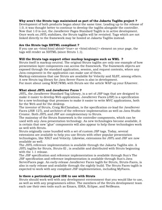 Struts Interview Questions