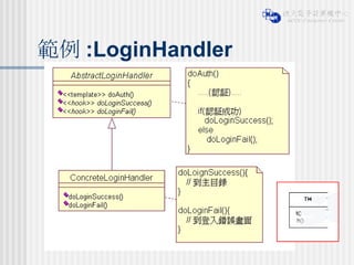 範例 :LoginHandler 
