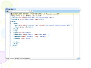 Step-1 Create Login.jsp
 