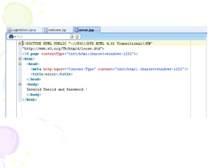 Step-4 Create error.jsp
 