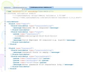 Step -3 create validation.xml file
 