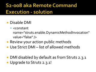 Łukasz Lenart "How secure your web framework is? Based on Apache Struts 2"