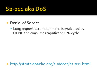 Łukasz Lenart "How secure your web framework is? Based on Apache Struts 2"