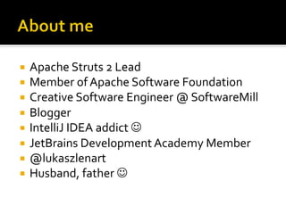 Łukasz Lenart "How secure your web framework is? Based on Apache Struts 2"