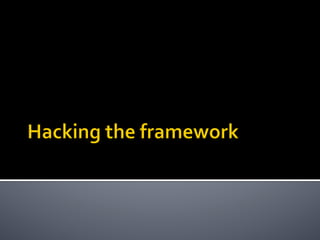 Łukasz Lenart "How secure your web framework is? Based on Apache Struts 2"