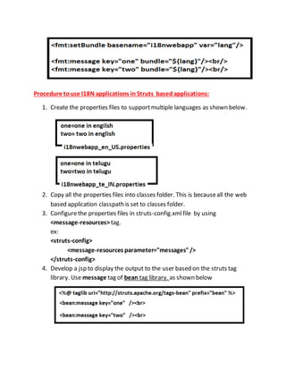 Struts notes | DOCX