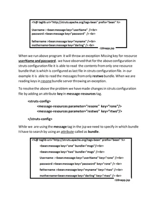 Struts notes | DOCX
