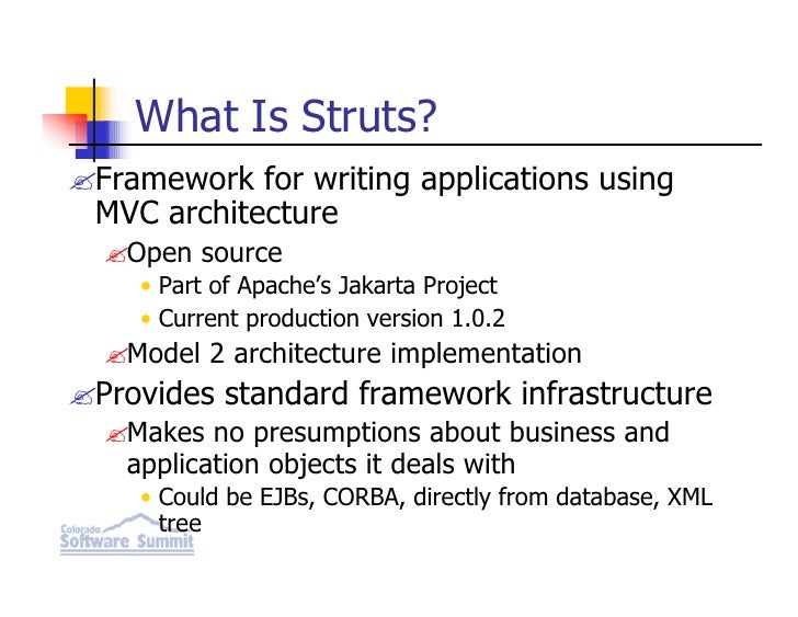 Introduction to Struts