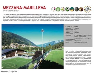 mercoledì 31 luglio 13
 