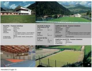 mercoledì 31 luglio 13
 