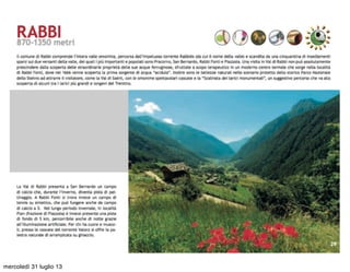 mercoledì 31 luglio 13
 