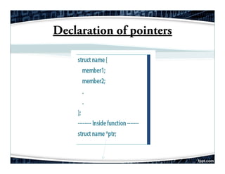 Struture with pointer