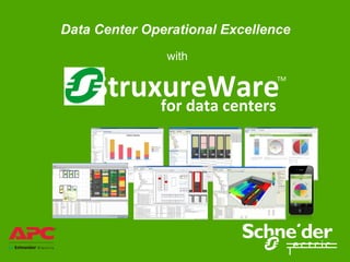 Data Center Operational Excellence
               with


    StruxureWare
         for data centers
                                TM
 