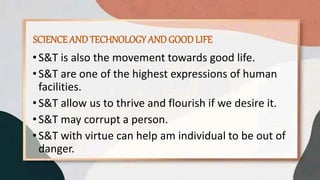 STS Report - The Good Life group 6 .pptx