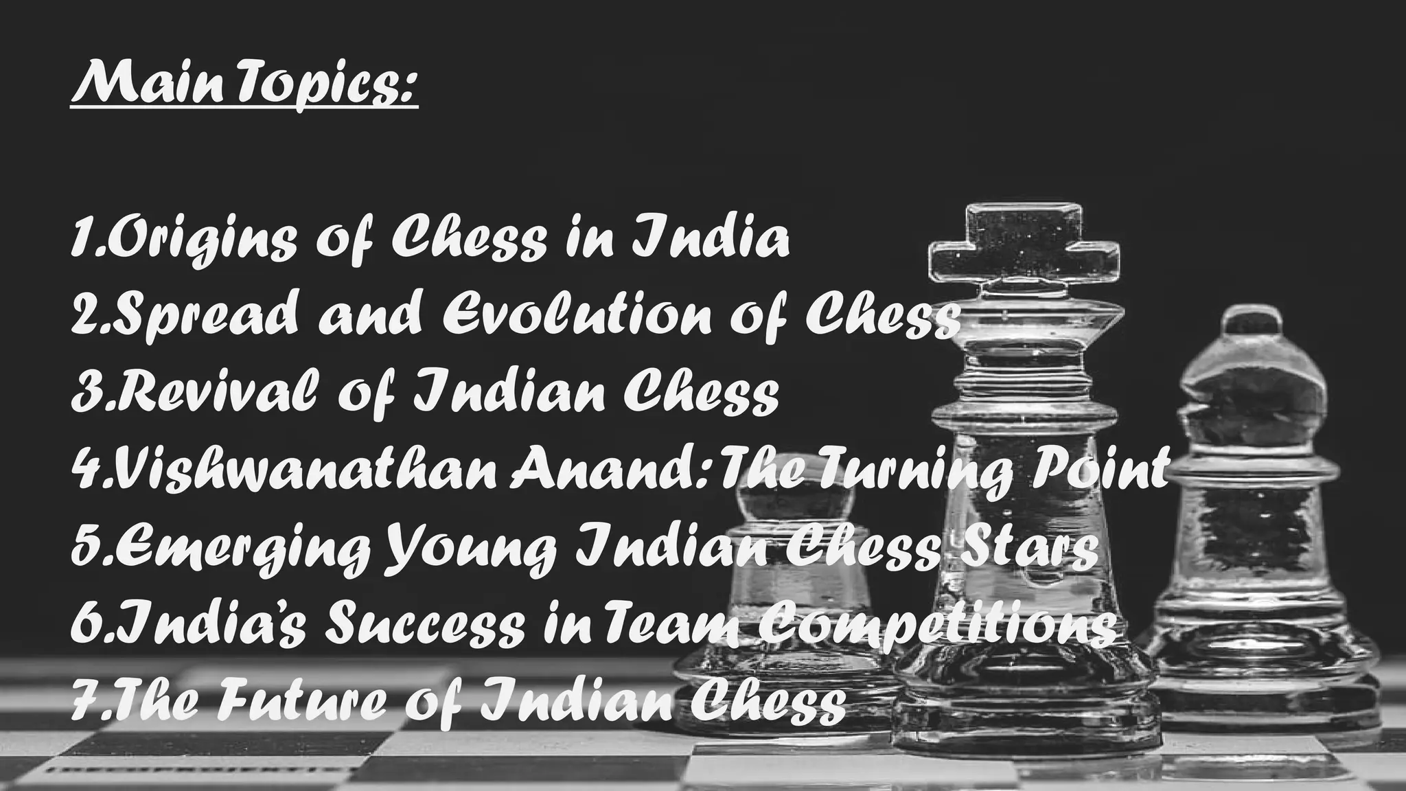 powerpoint presentation on rise of chess in india | PPTX