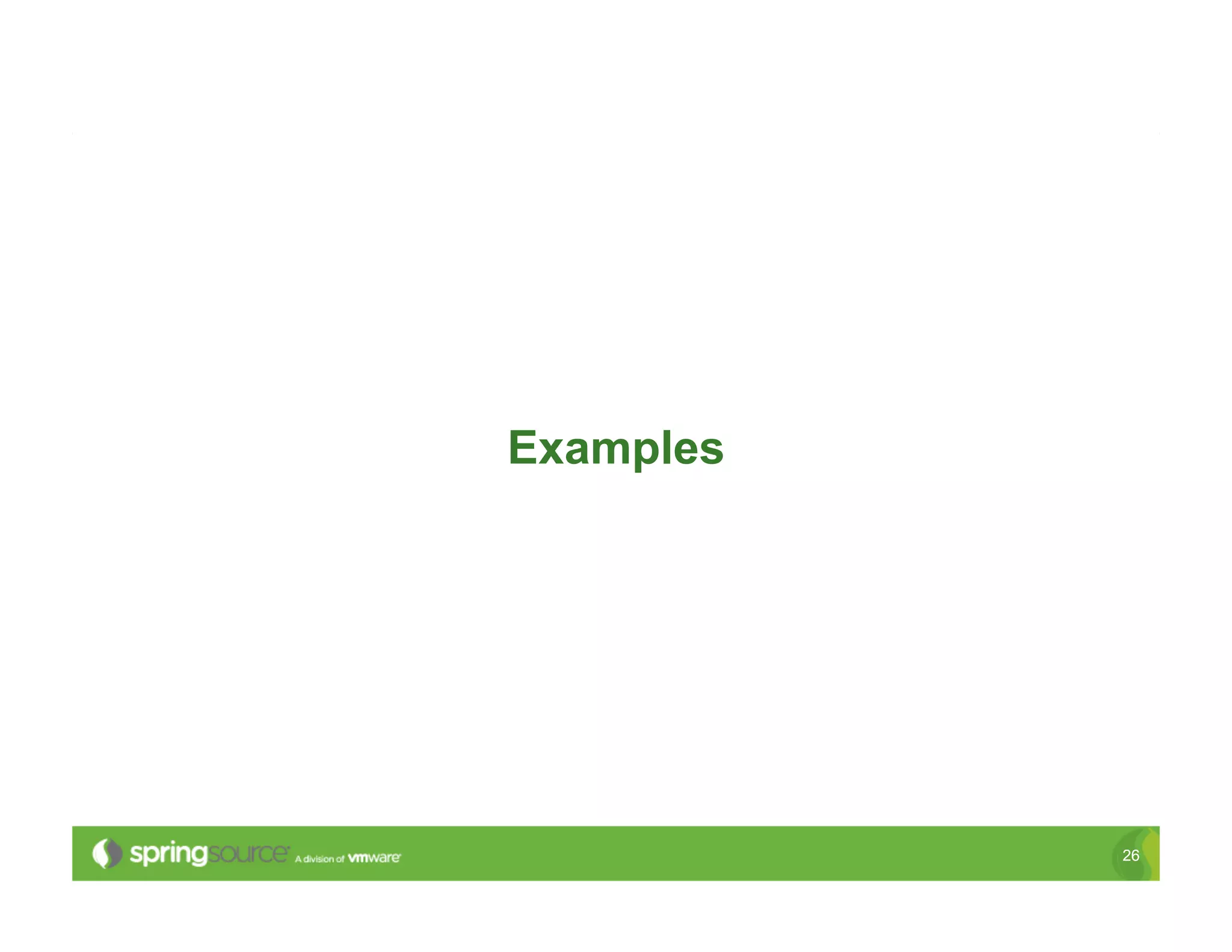 Examples




           26
 