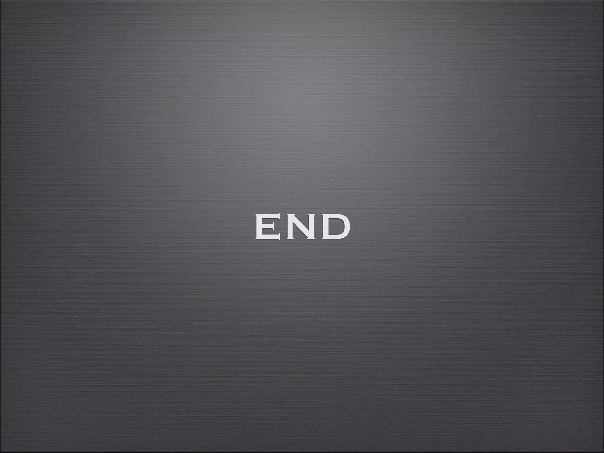 END
 