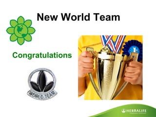 New World Team Congratulations 