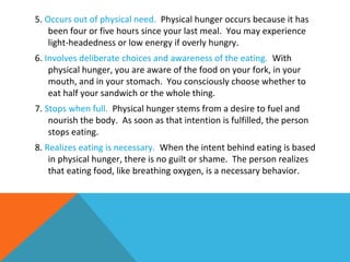 Phases of Hunger | PPT