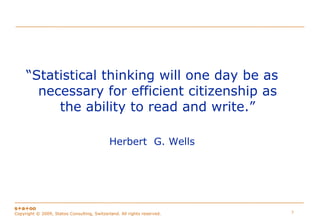 Managing Uncertainty to Improve Decision Making - Statistical Thinking for Quality Control and Improvement