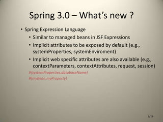 Developing Agile Java Applications using Spring tools | PPT