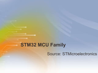STM32 MCU Family ,[object Object]