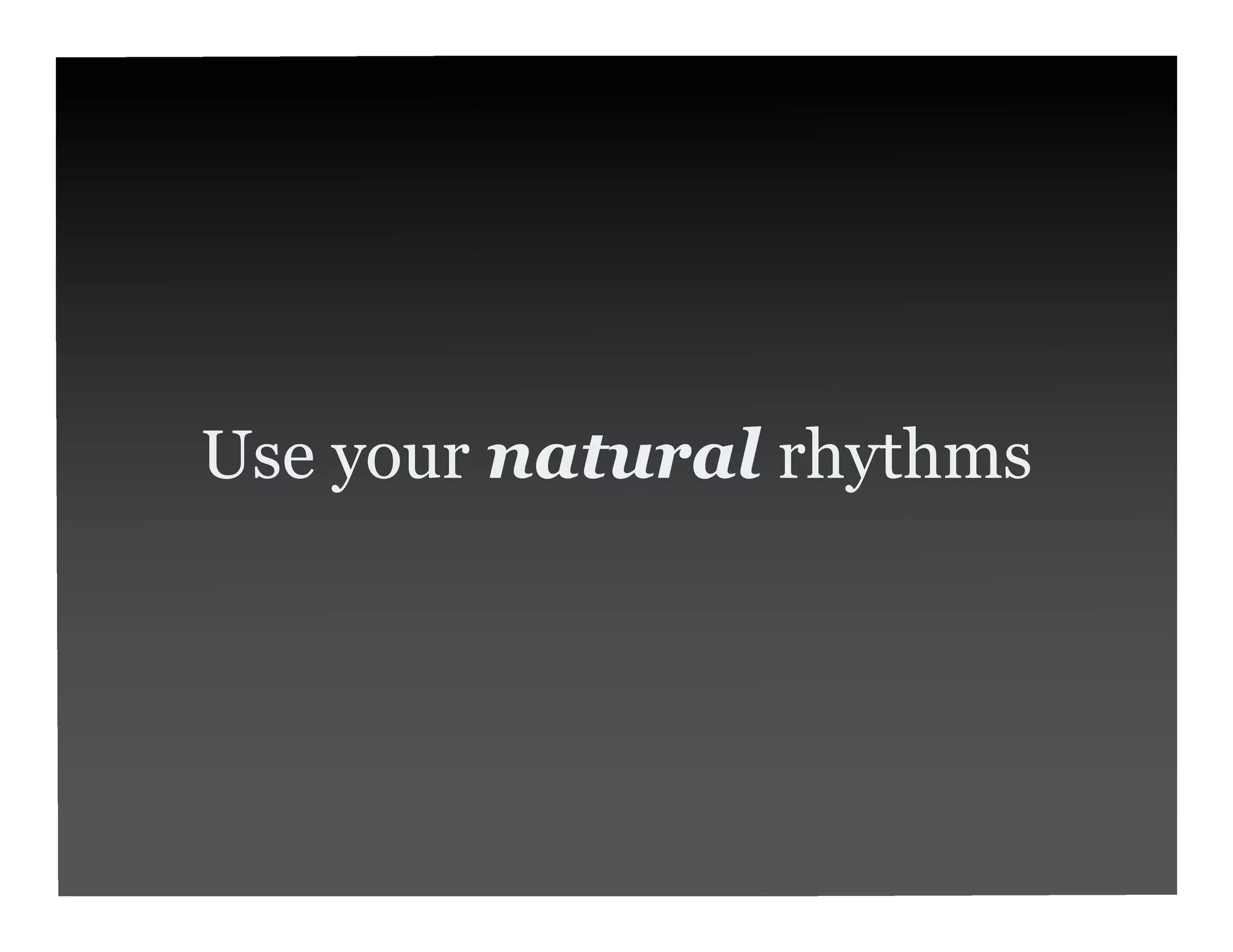 Time Management for the Productivity Challenged