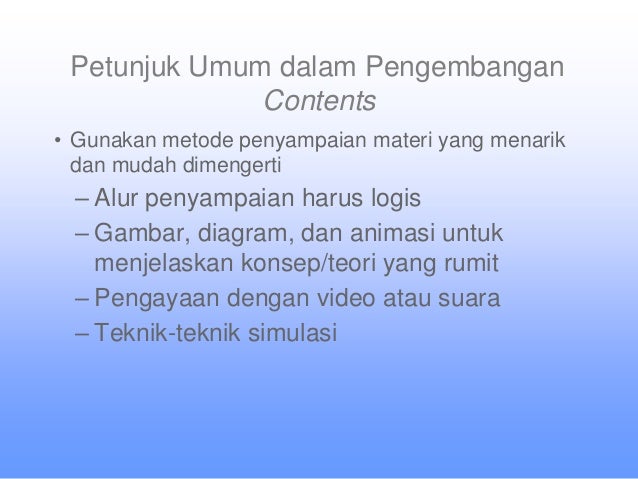 Model Pembelajaran E-Learning Berbasis Web