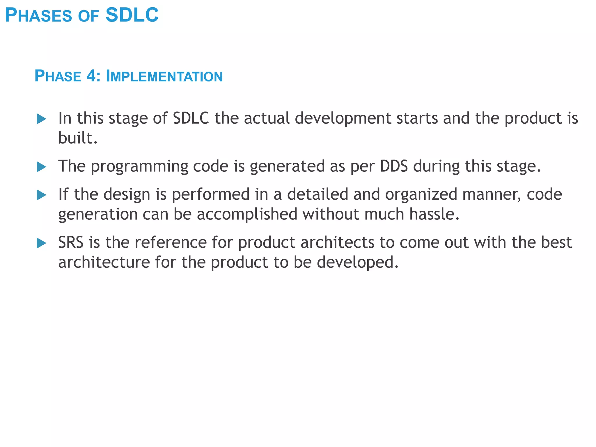 SDLC Models and Their Implementation | PPT