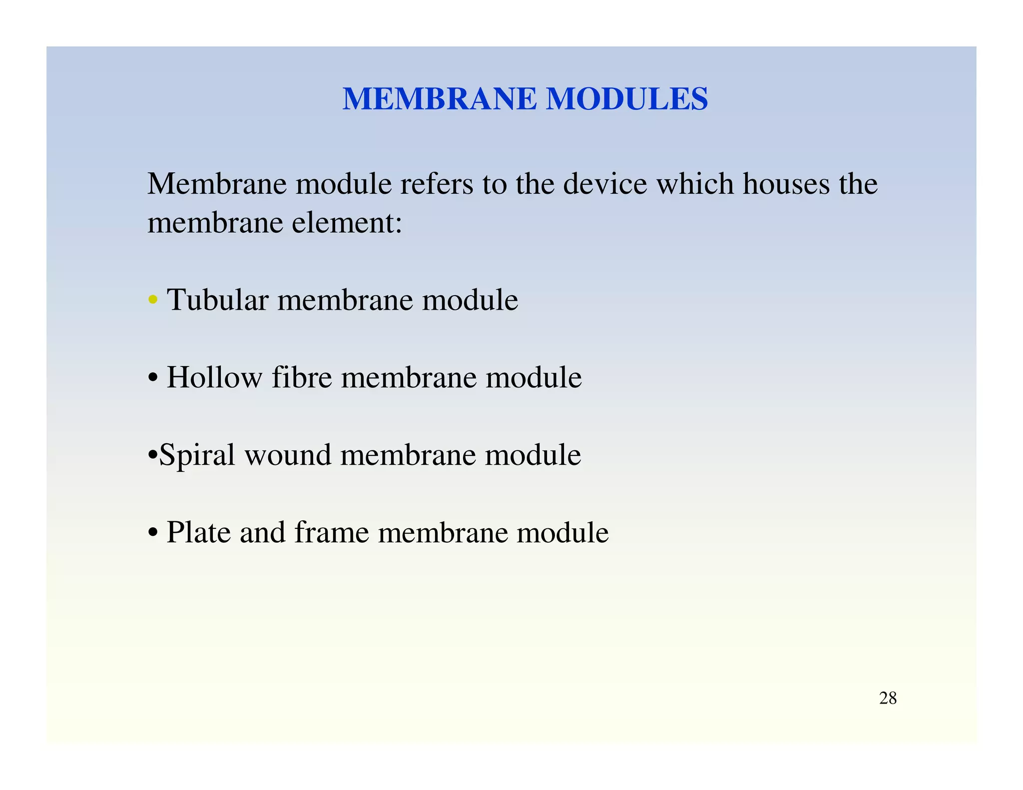 ' #$%%  
*Loeb-Sourirajan of UCLA in early 1960’s : Breakthrough 
discovery for industrial membrane application: RO for desalination. 
 